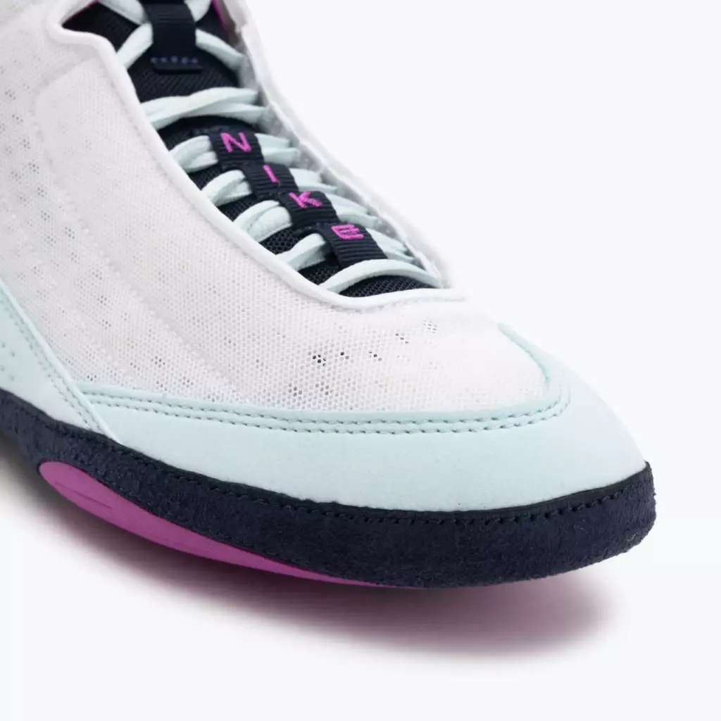 Борцовки Nike Inflict 4 white/hyper violet/glacier blue/obsidian