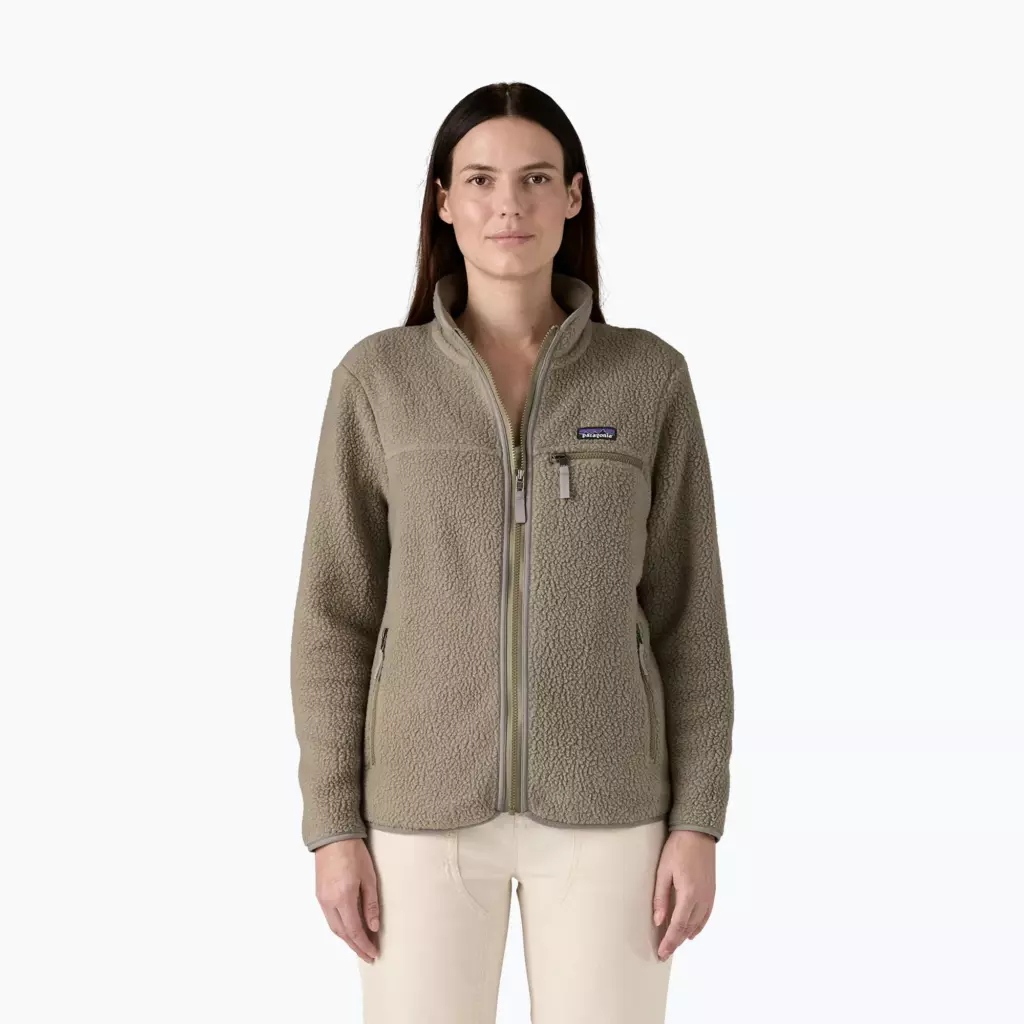 Женская флисовая толстовка Patagonia Retro Pile river rock green
