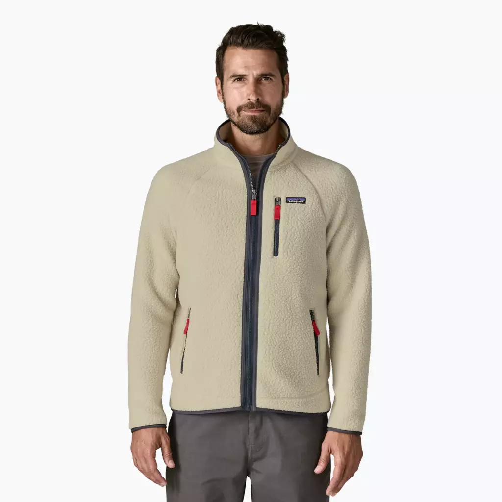 Толстовка Patagonia Retro Pile pelican w/smolder blue