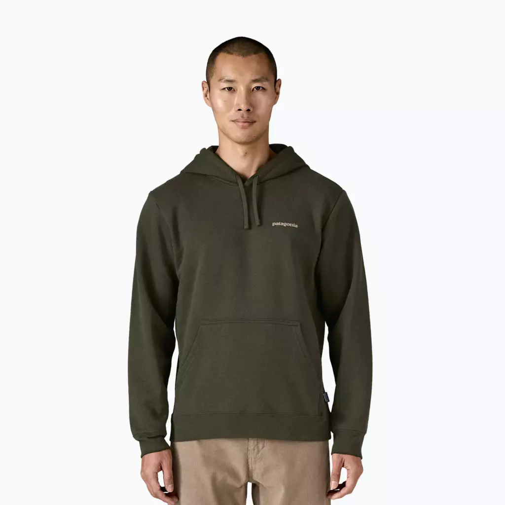 Худи Patagonia Boardshort Logo Uprisal Hoody basin green