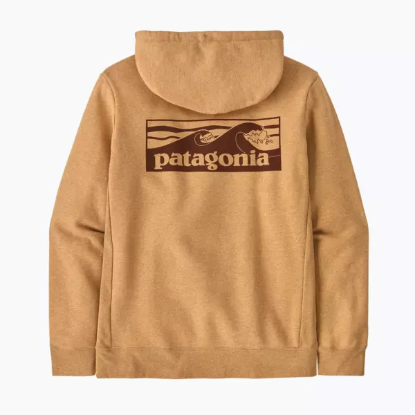 Худи Patagonia Boardshort Logo Uprisal Hoody talon gold