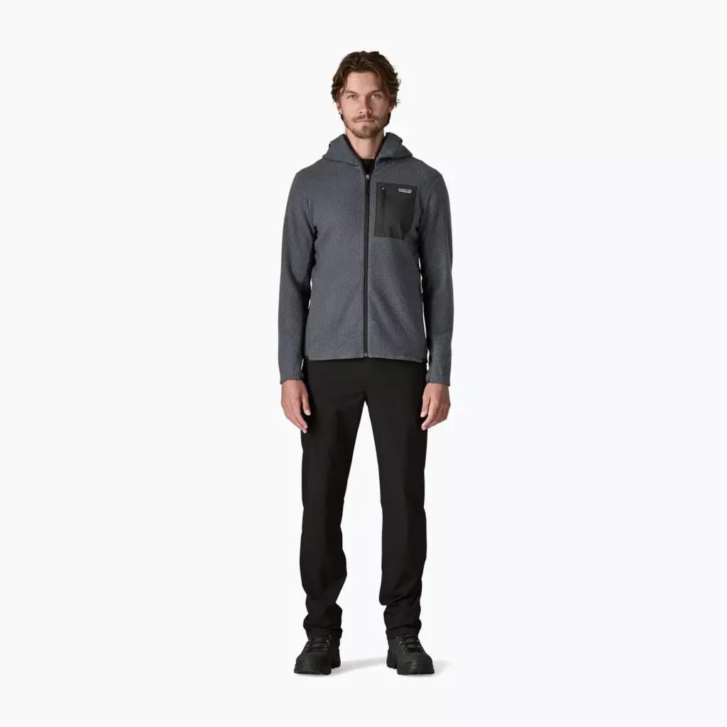 Толстовка Patagonia R1 Air Full Zip Hoody smolder blue