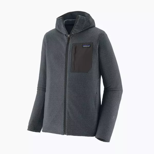 Толстовка Patagonia R1 Air Full Zip Hoody smolder blue