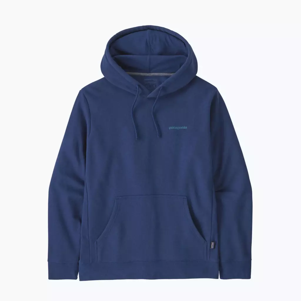 Худи Patagonia Boardshort Logo Uprisal Hoody clement blue