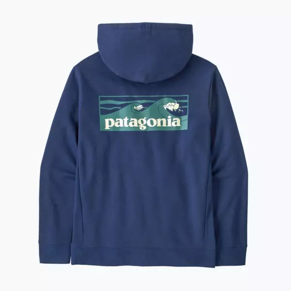 Худи Patagonia Boardshort Logo Uprisal Hoody clement blue