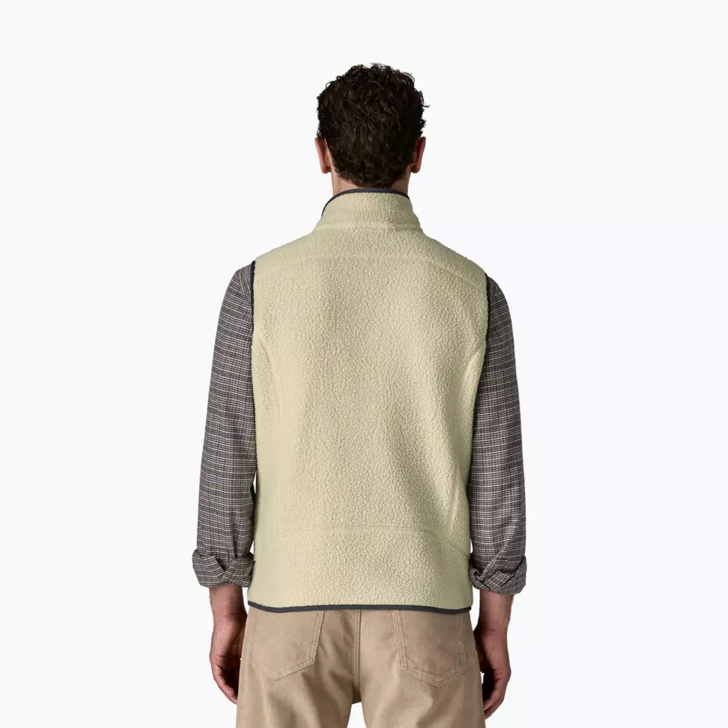 Безрукавка Patagonia Retro Pile Fleece pelican w/smolder blue