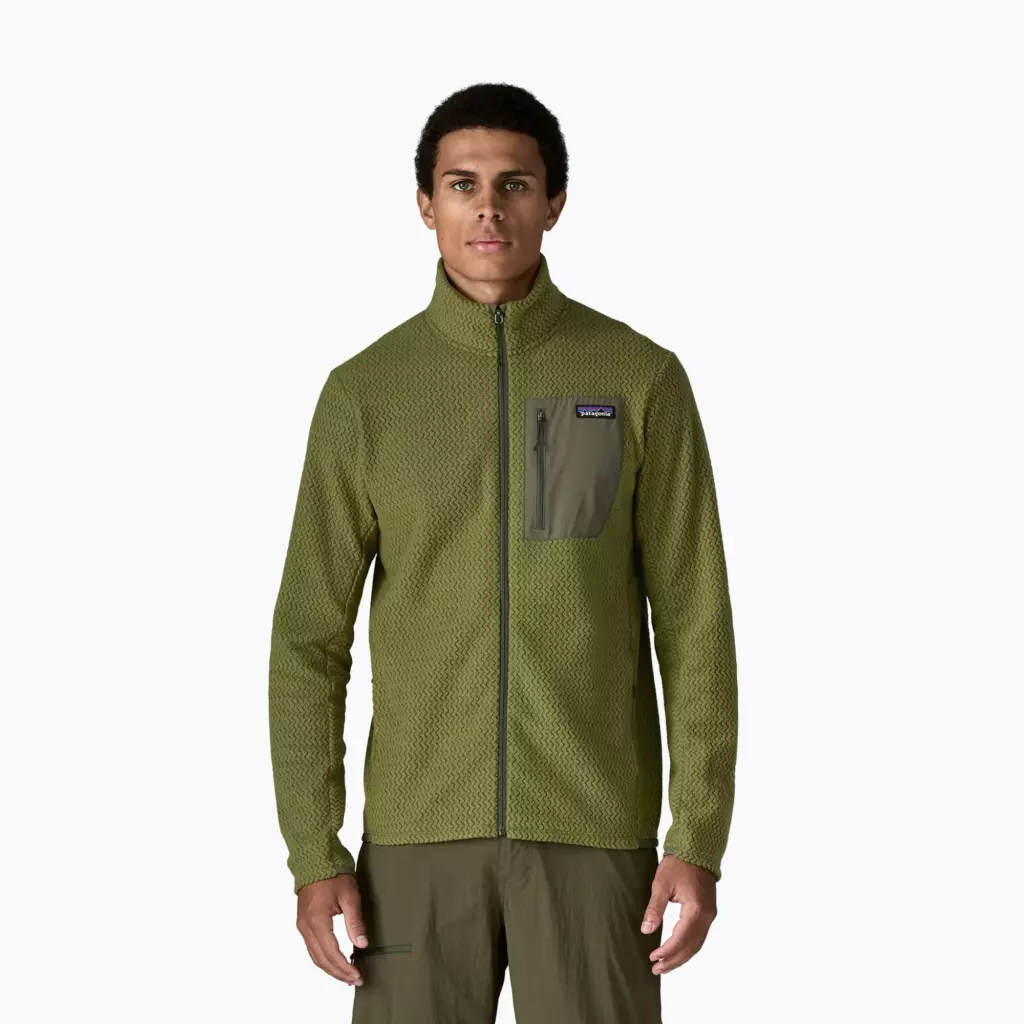 Толстовка Patagonia R1 Air caper green