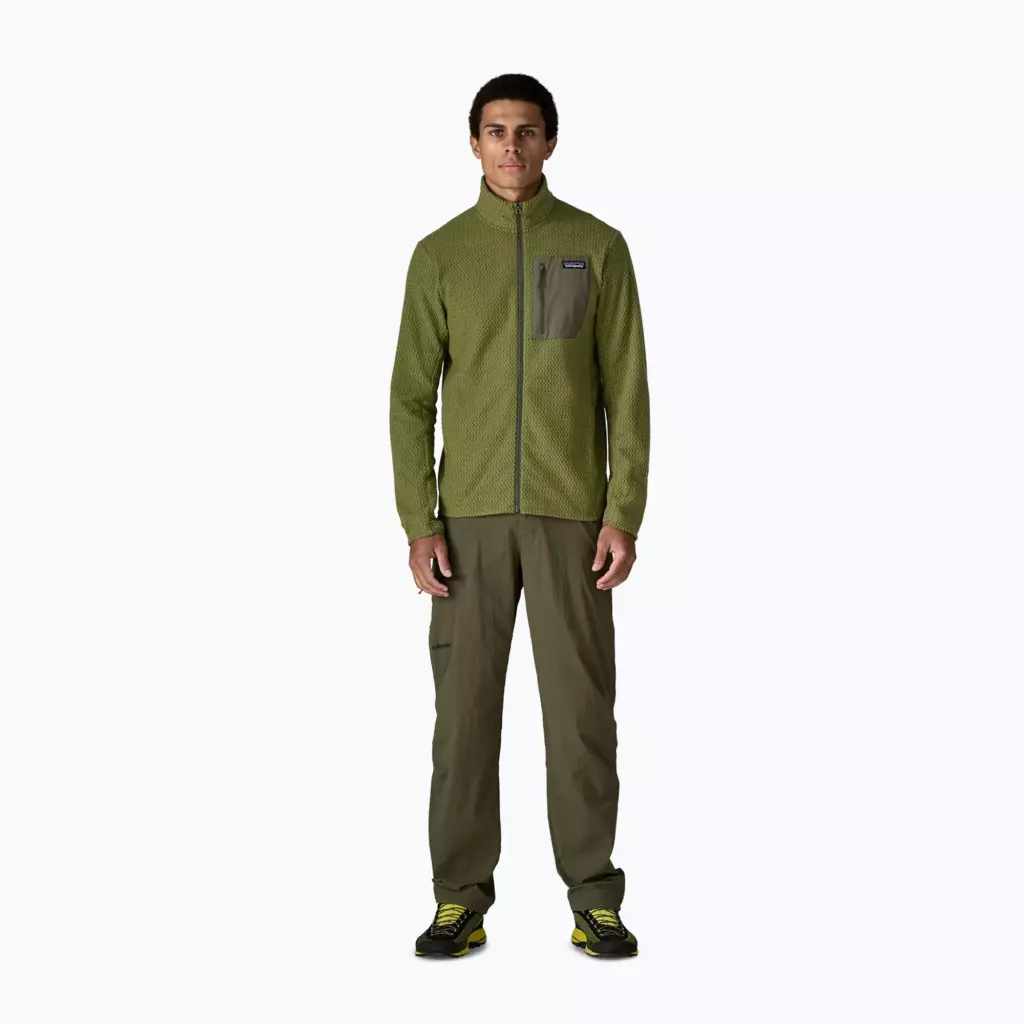 Толстовка Patagonia R1 Air caper green