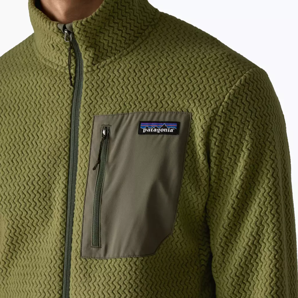 Толстовка Patagonia R1 Air caper green