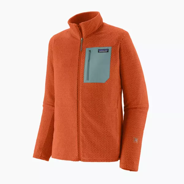 Толстовка Patagonia R1 Air coal orange