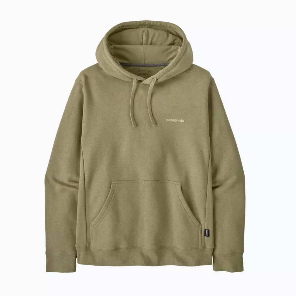Худи Patagonia Boardshort Logo Uprisal Hoody gumtree green