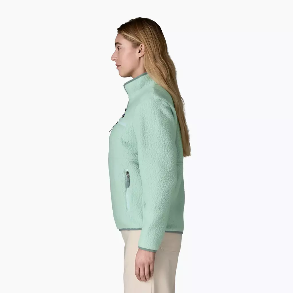 Женская флисовая толстовка Patagonia Retro Pile Marsupial thin ice