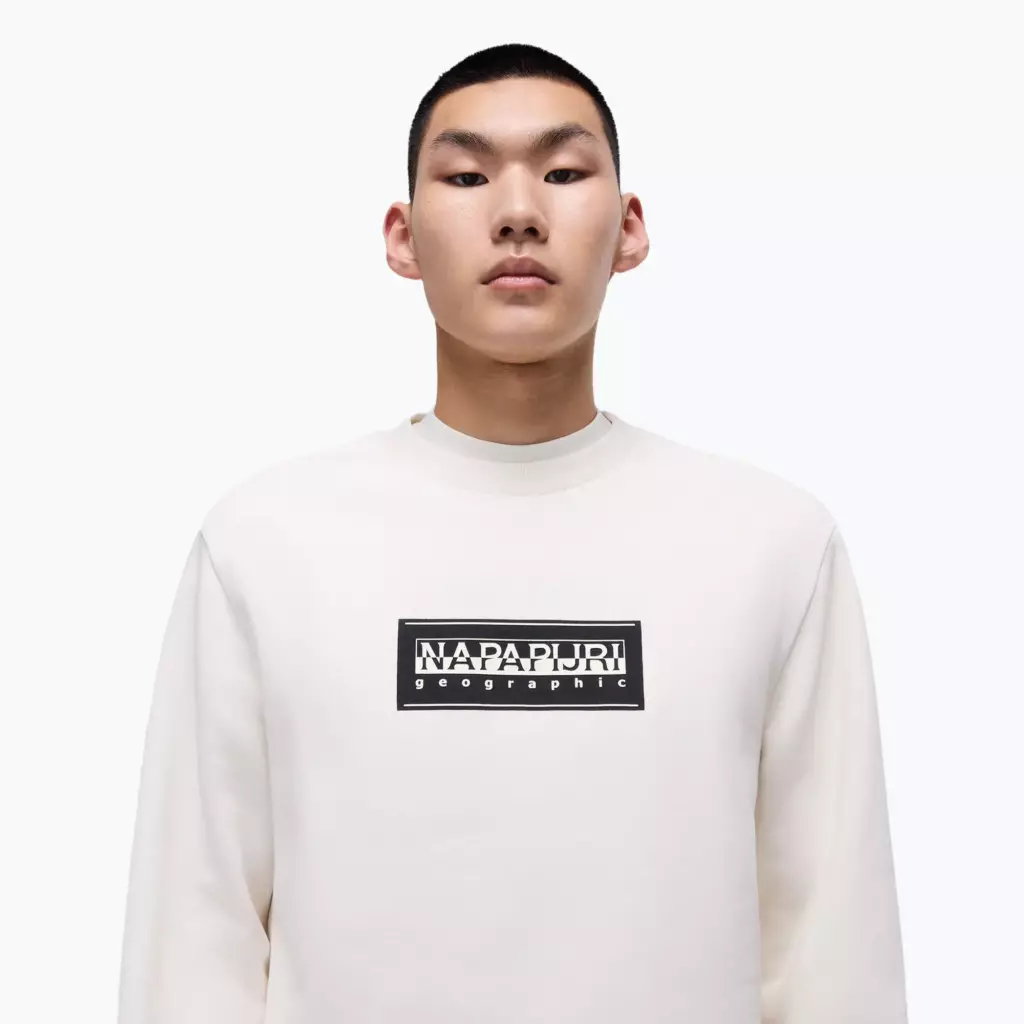 Свитшот Napapijri B-Box Logo C white