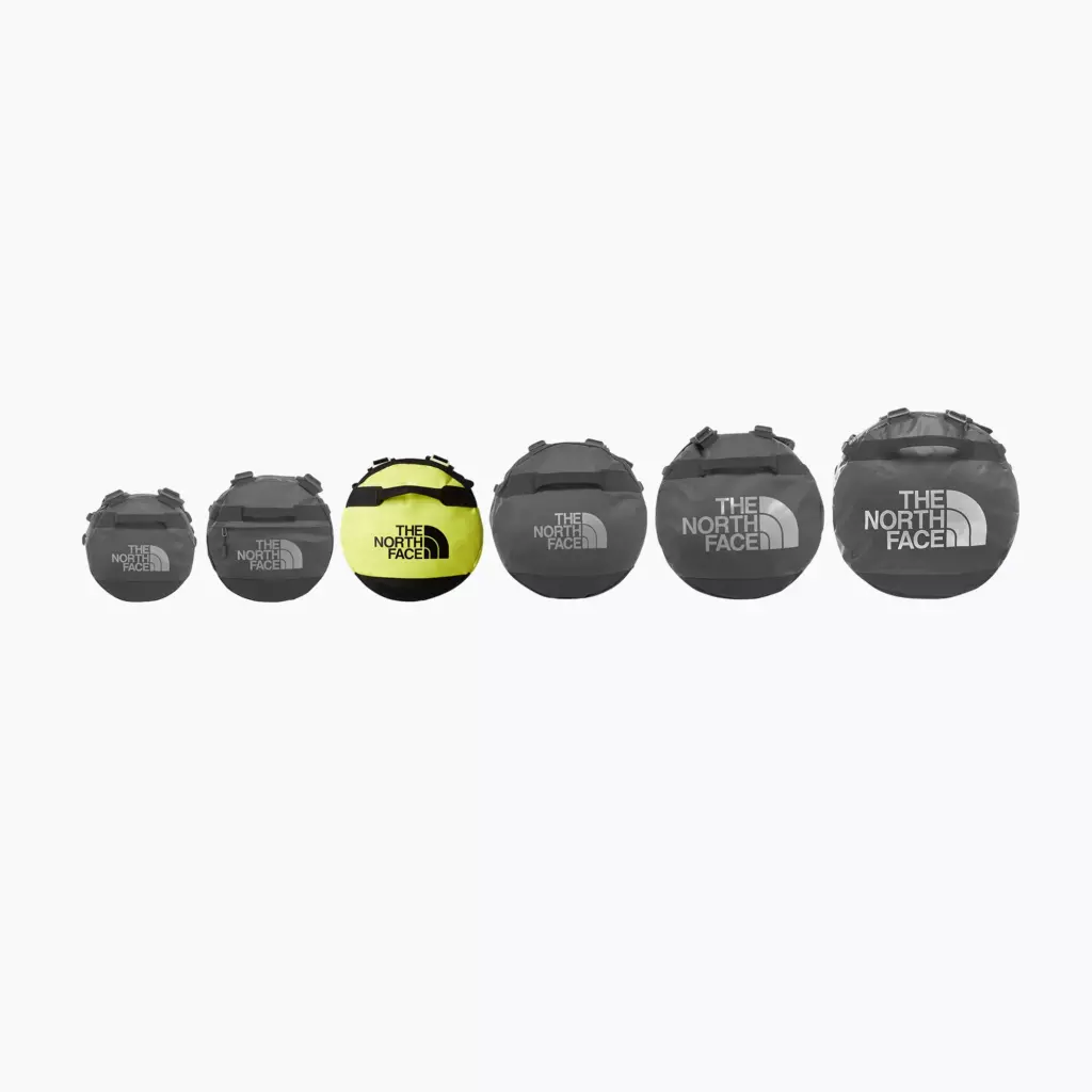Дорожная сумка The North Face Base Camp Duffel M 71 л fizz lime/lemon mist/tn