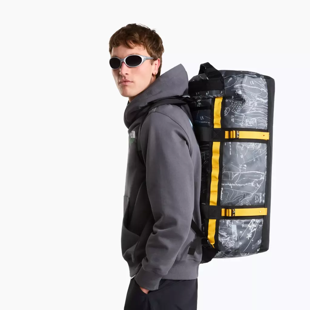 Рюкзак The North Face Base Camp Duffel M 71 l anthracite grey conrad