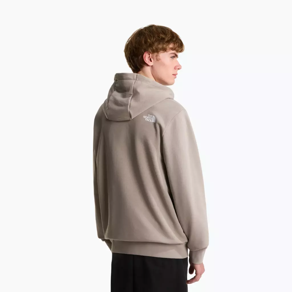 Толстовка The North Face Simple Dome Light Regular Full Zip Hooded stone slab