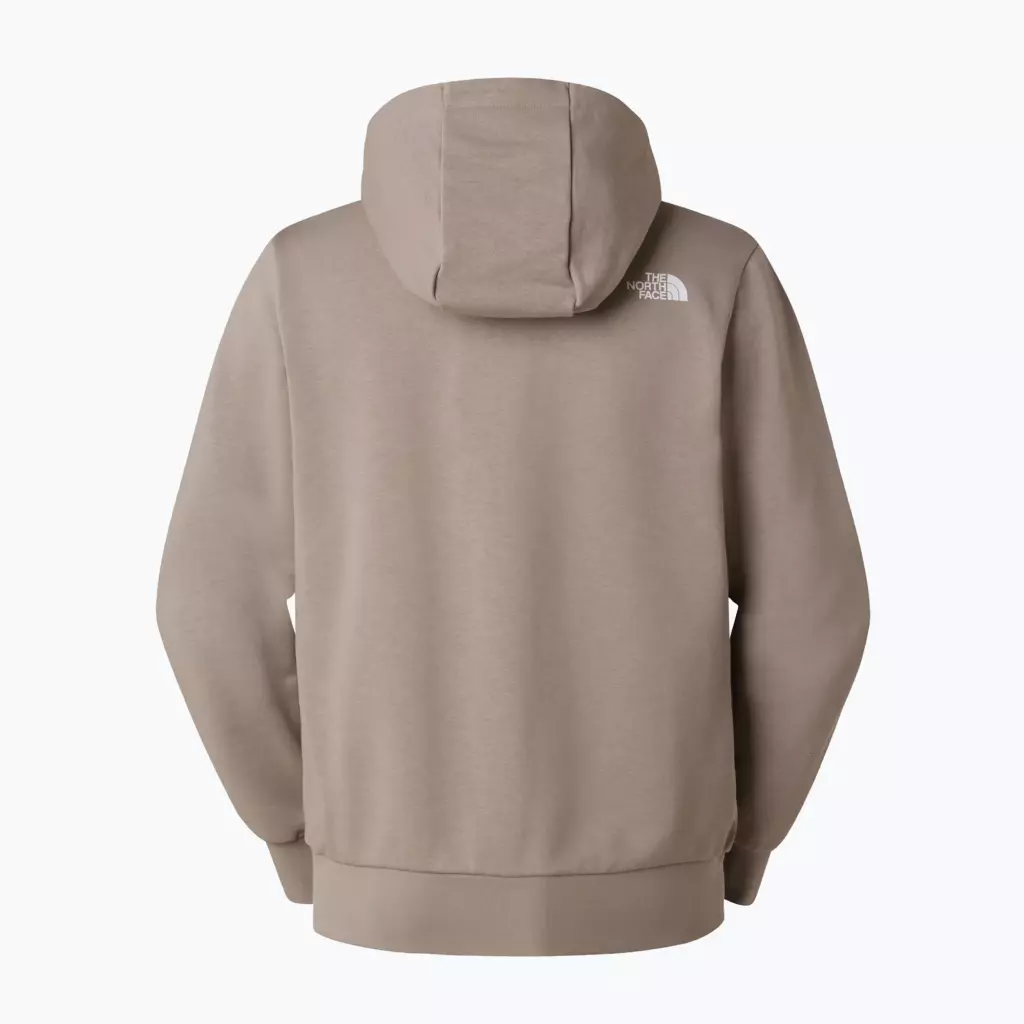Толстовка The North Face Simple Dome Light Regular Full Zip Hooded stone slab
