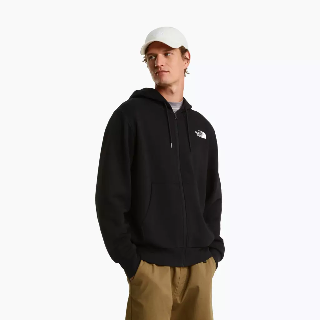 Толстовка The North Face Simple Dome Light Regular Full Zip Hooded black