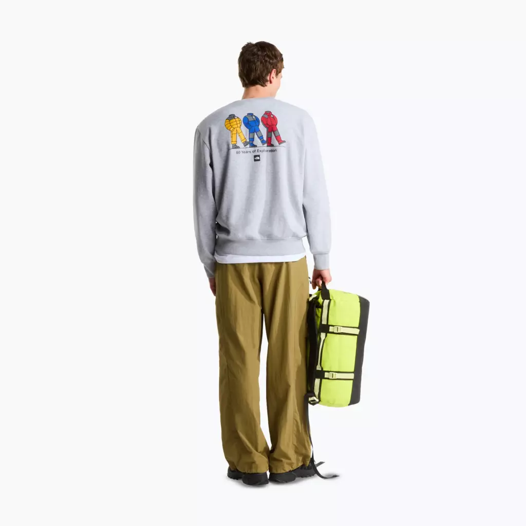 Свитшот The North Face Celebration Relaxed Crew Graphic tnf light grey heather
