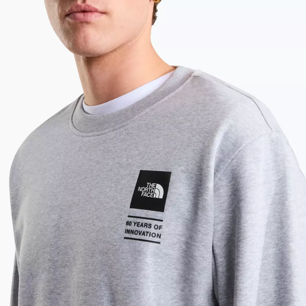Свитшот The North Face Celebration Relaxed Crew Graphic light grey heather