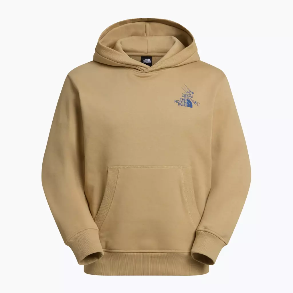 Худи The North Face Mountain Celebration Relaxed Hoodie khaki stone