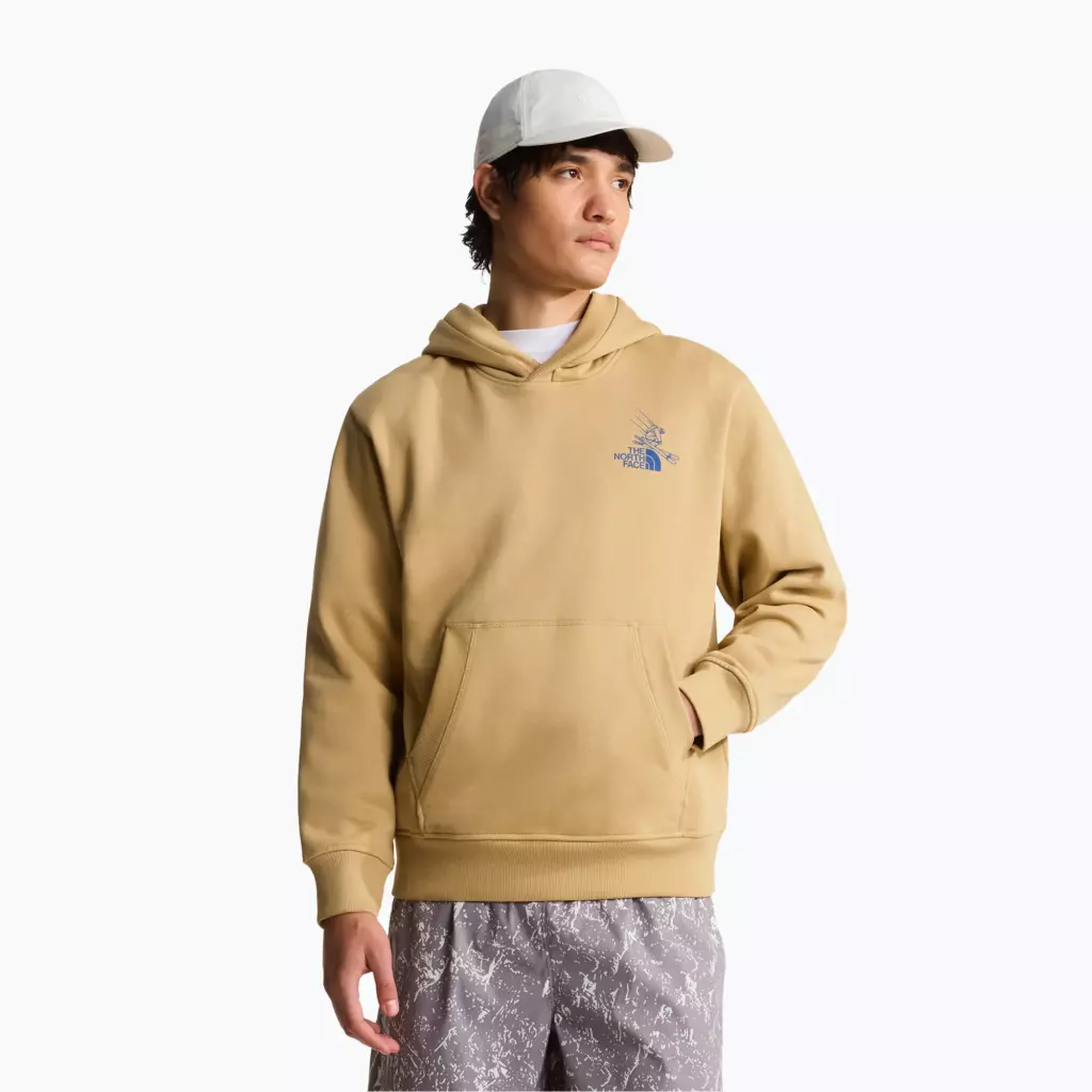Худи The North Face Mountain Celebration Relaxed Hoodie khaki stone