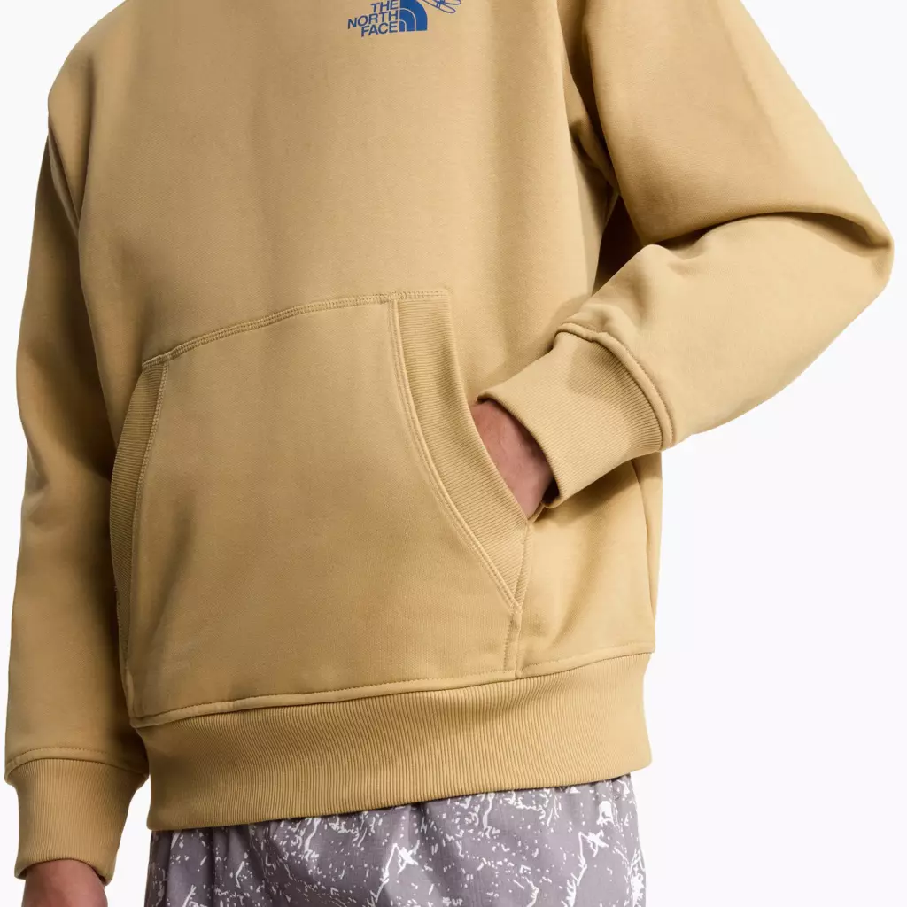 Худи The North Face Mountain Celebration Relaxed Hoodie khaki stone