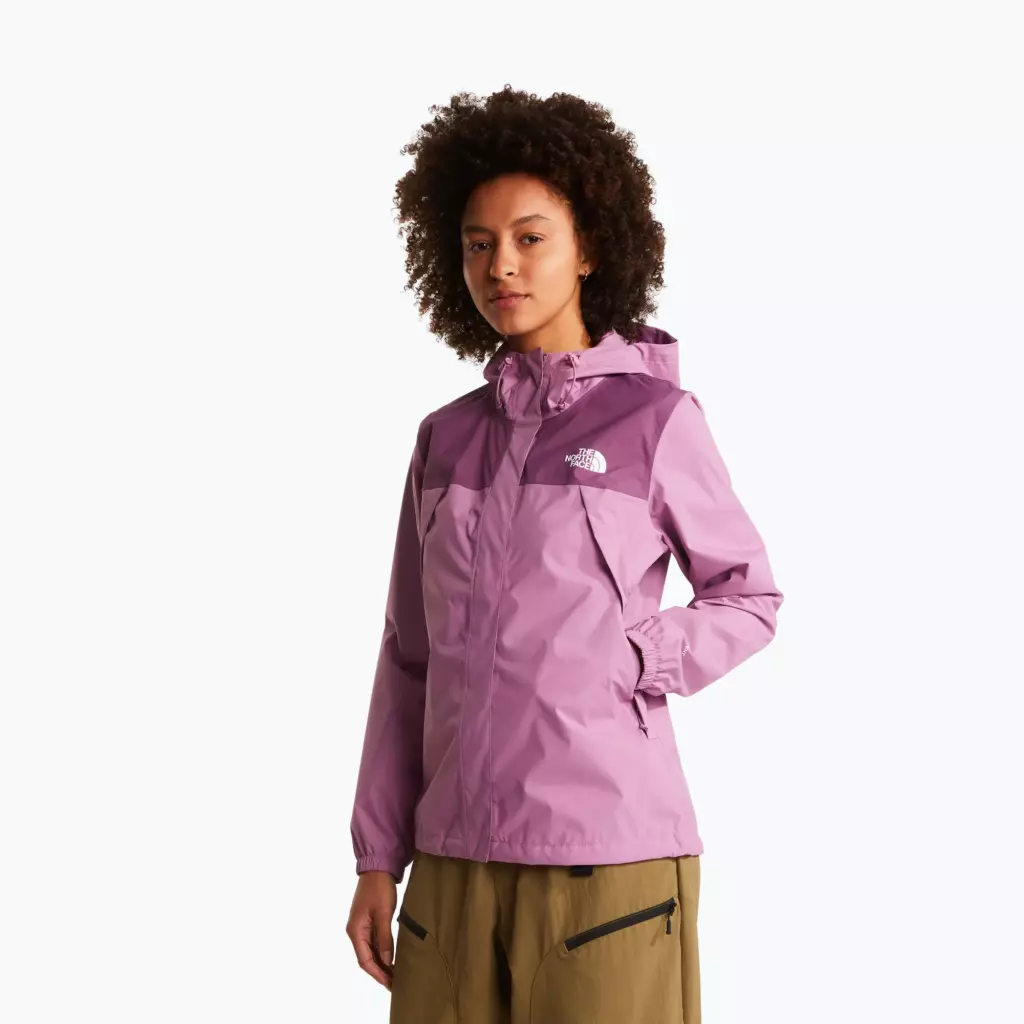 Женская ветровка The North Face Antora Rain hushed lavender/chroma purple