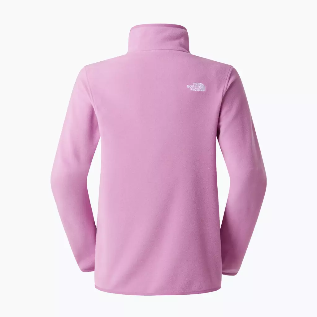 Женская флисовая толстовка The North Face Glacier Fleece 1/4 Zip hushed lavender