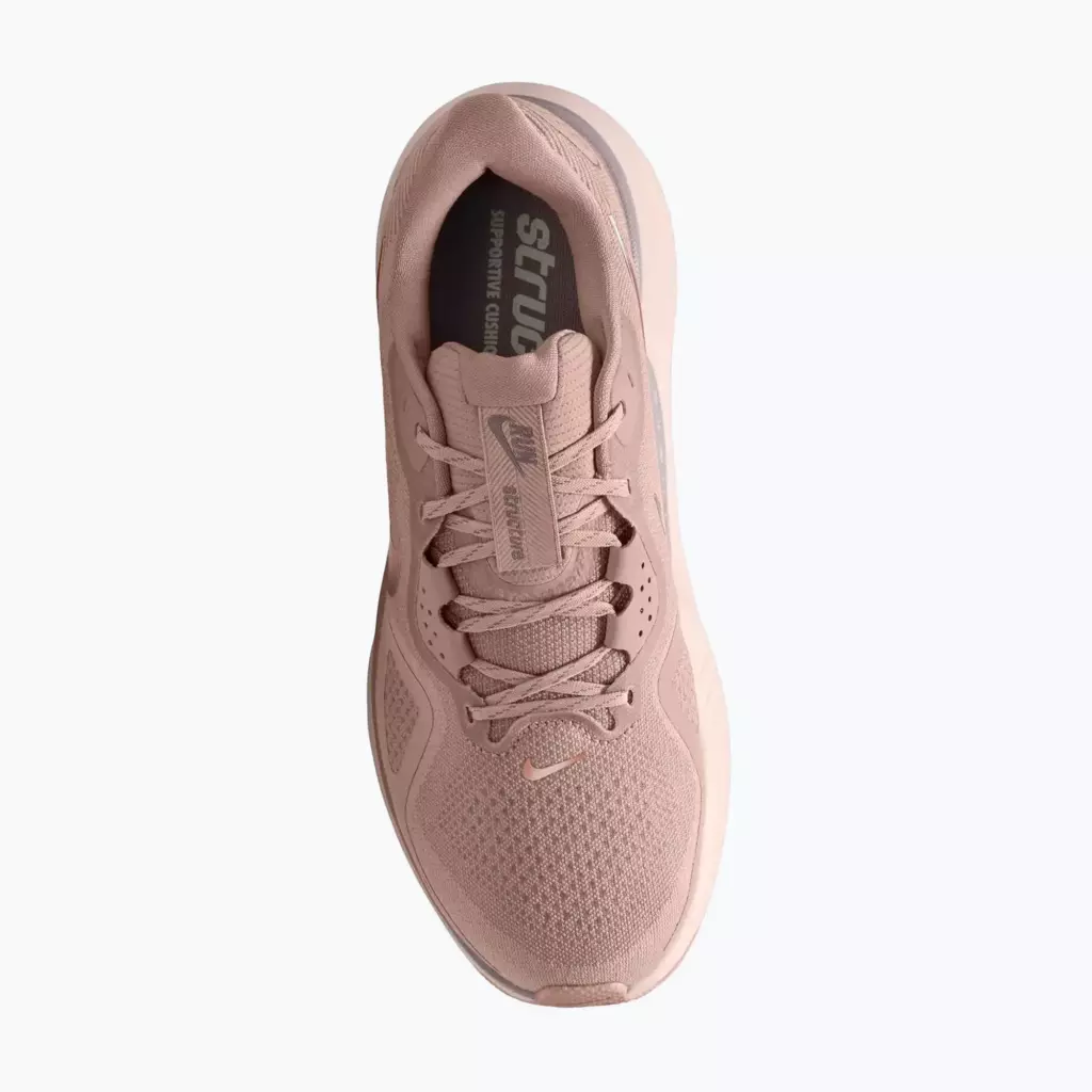 Женские Кроссовки для бега Nike Structure 26 particle pink/taupe grey/silt red/metal rose gold