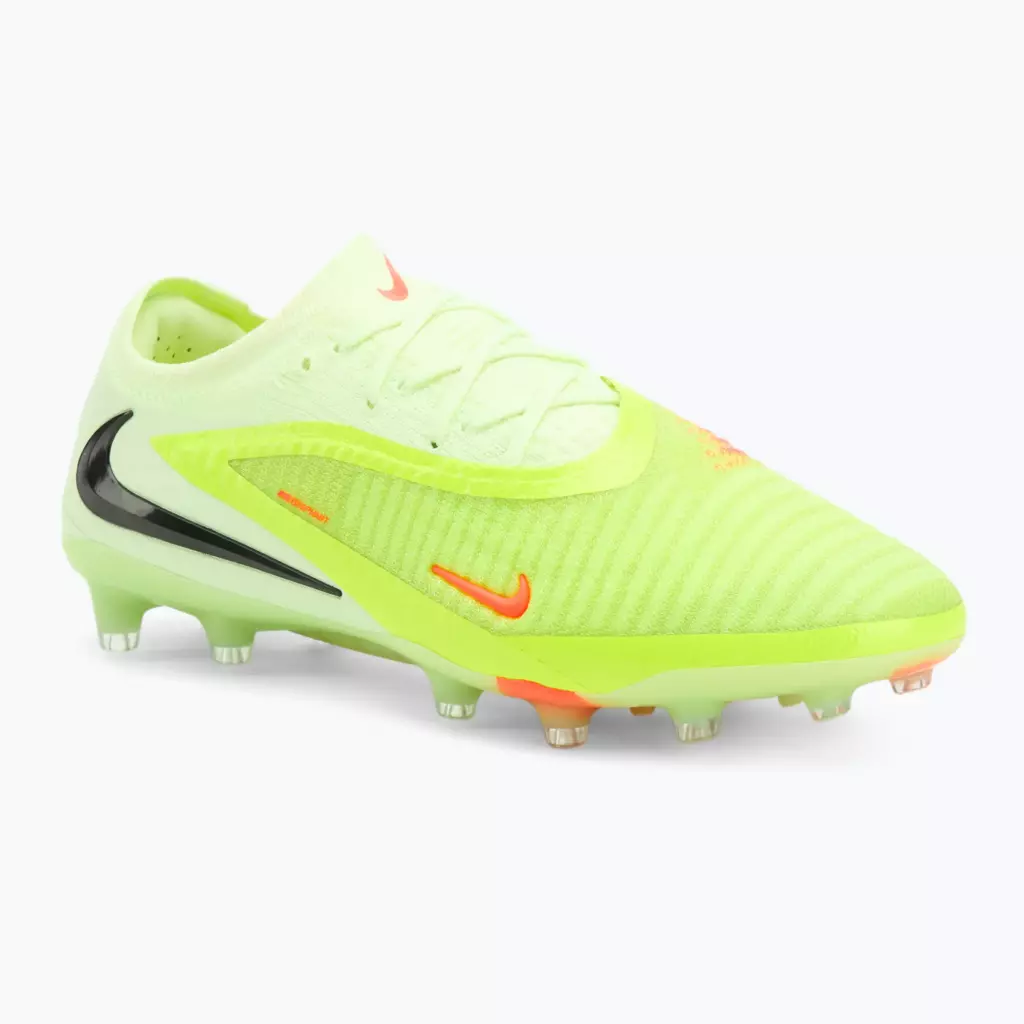 Футбольные бутсы Nike Phantom 6 Low Elite AG-Pro hyper crimson/limelight/black