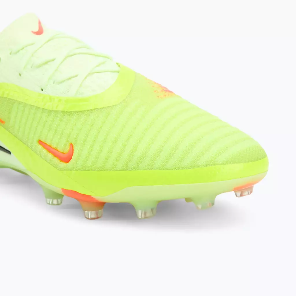 Футбольные бутсы Nike Phantom 6 Low Elite AG-Pro hyper crimson/limelight/black