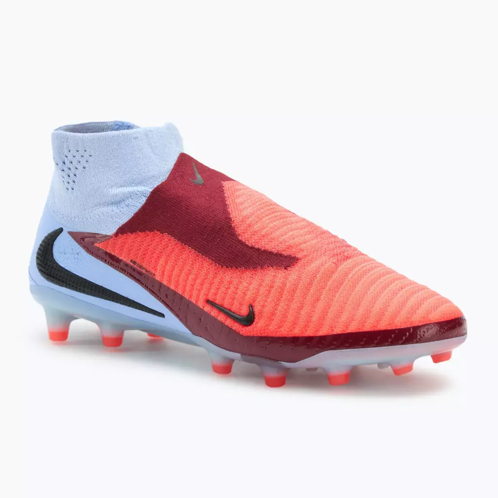Футбольные бутсы Nike Phantom 6 High Elite AG royal tint/bright crimson/black