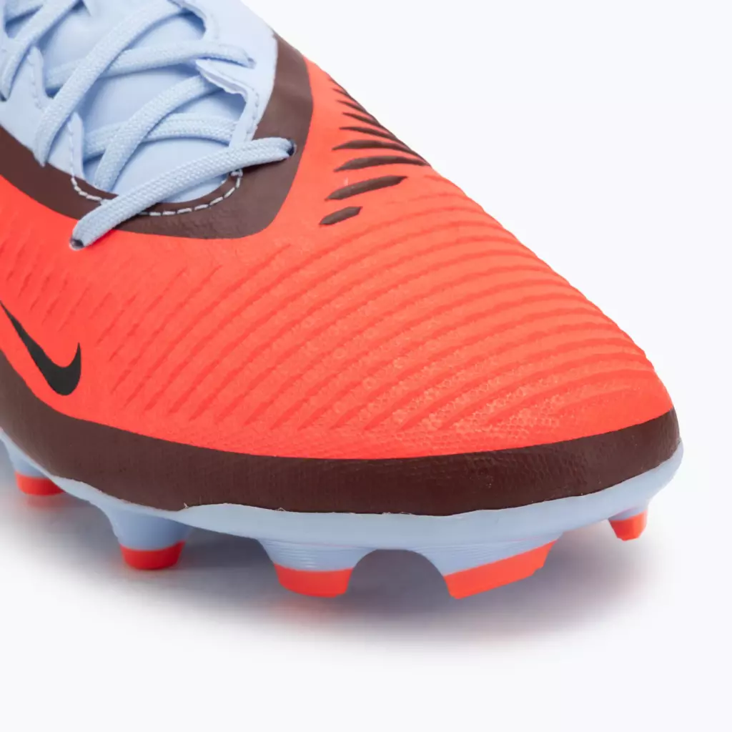Футбольные бутсы Nike Phantom 6 Low Academy FG/MG royal tint/bright crimson