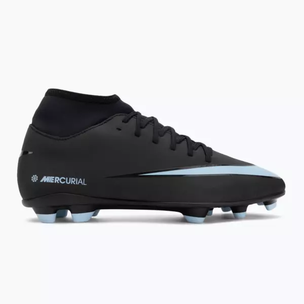 Футбольные бутсы Nike Mercurial Superfly 10 Club FG/MG black/ice blue