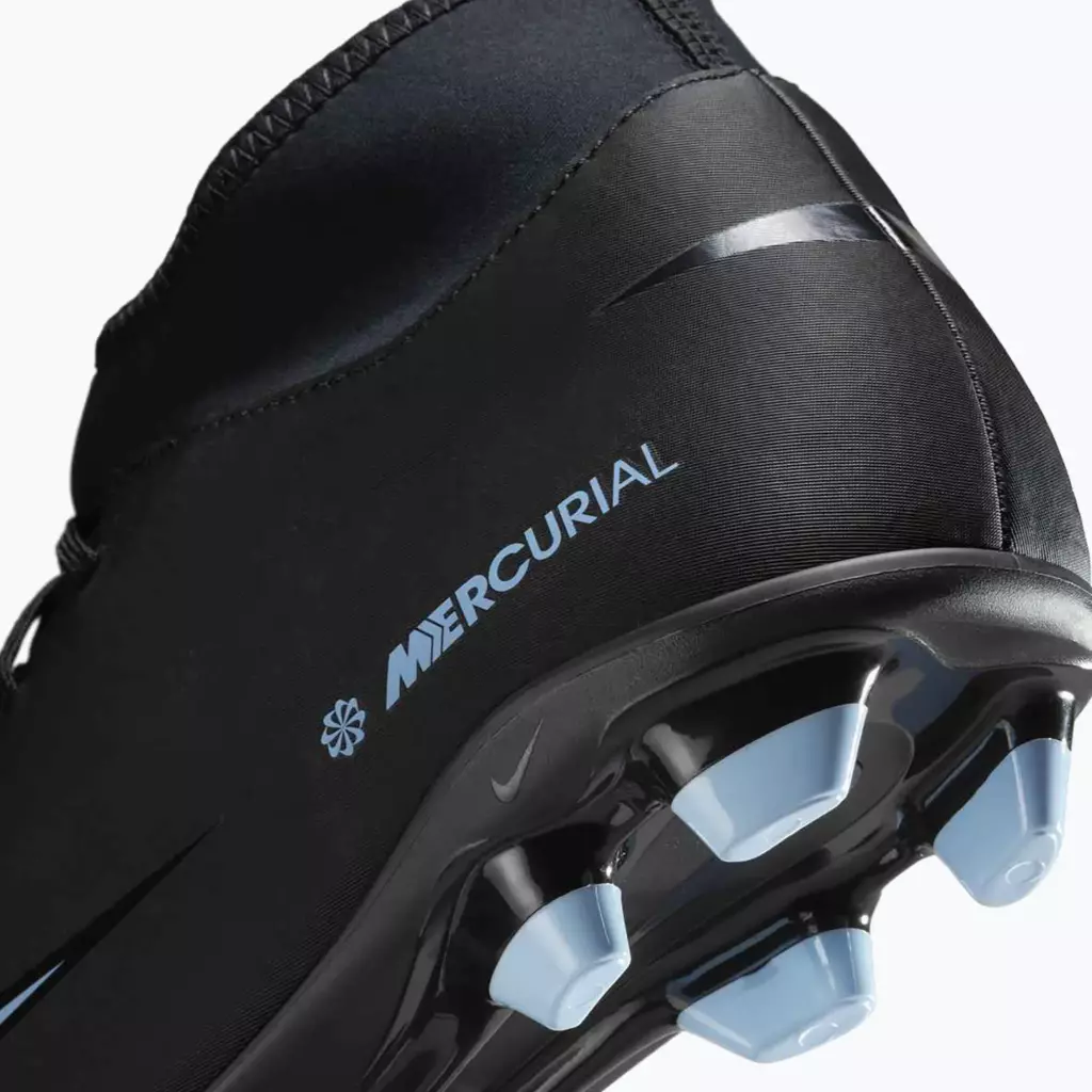 Футбольные бутсы Nike Mercurial Superfly 10 Club FG/MG black/ice blue