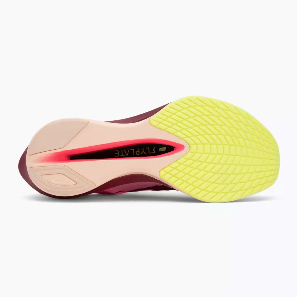 Женские Кроссовки для бега Nike Vaporfly 4 pink spell/hyper pink/volt ice/bordeaux