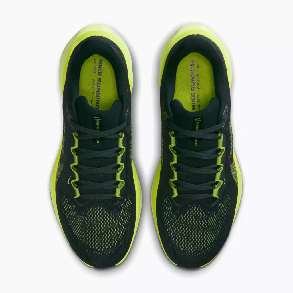 Женские Кроссовки для бега Nike Pegasus 41 seaweed/cyber/light lemon twist/black