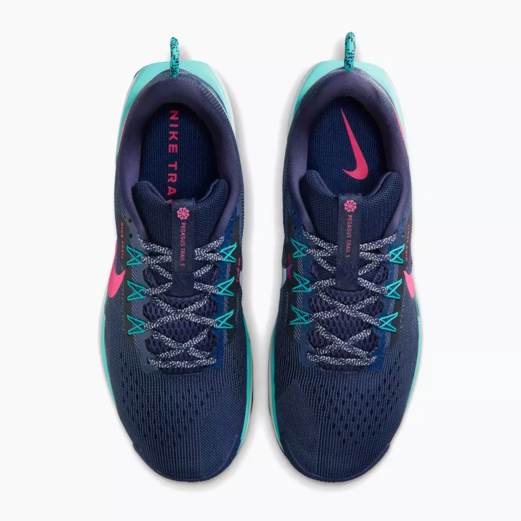 Кроссовки для бега Nike Pegasus Trail 5 midnight navy/dusty cactus/hyper pink