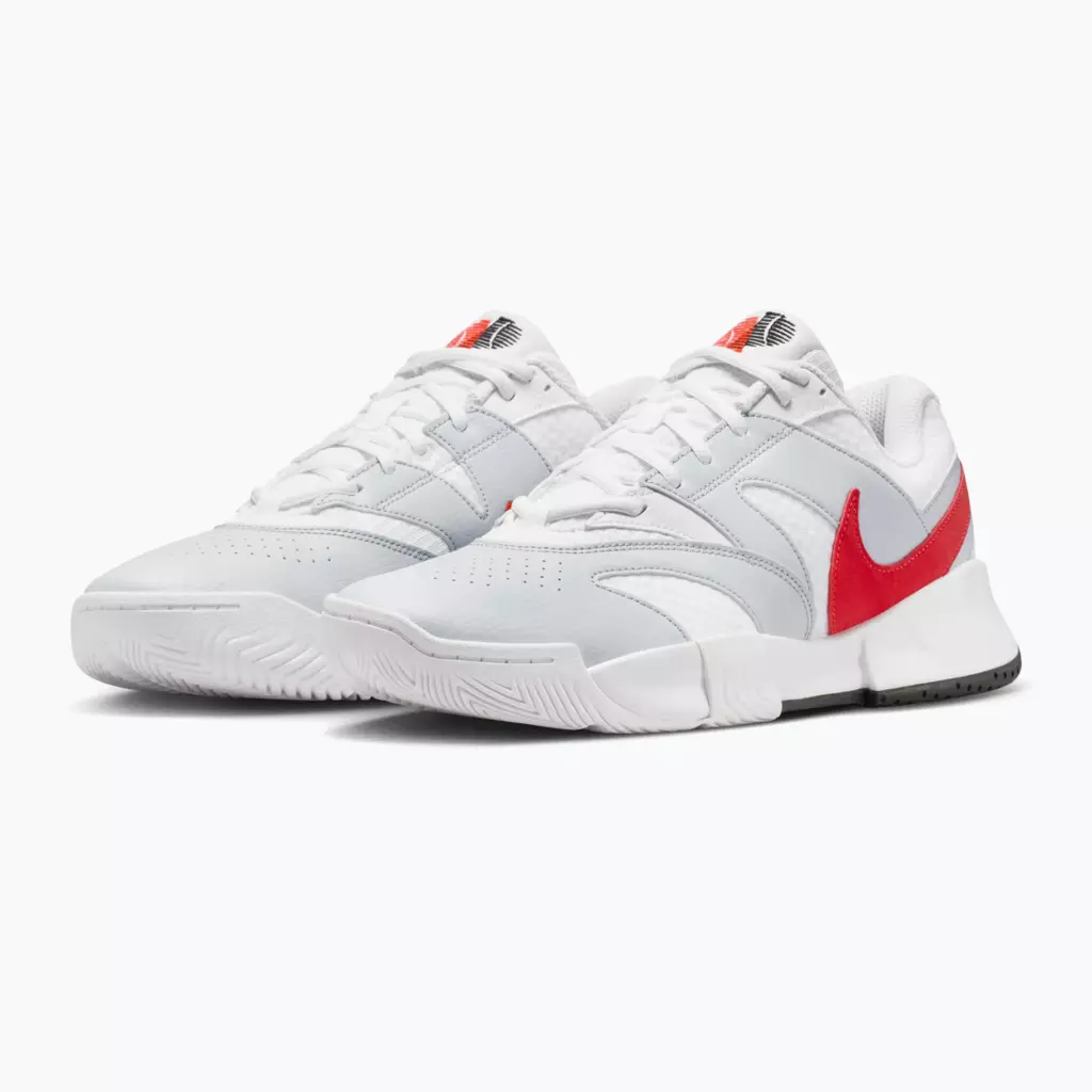 Теннисные кроссовки Nike Court Lite 4 white/pure platinum/light crimson
