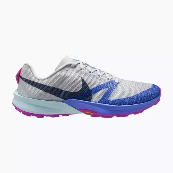Кроссовки для бега Nike Kiger 10 metallic platinum/sapphire/midnight navy