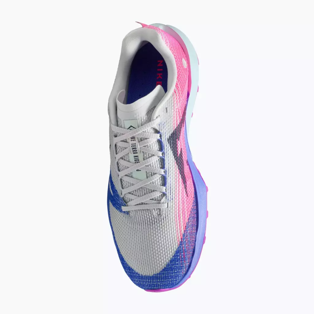 Кроссовки для бега Nike Kiger 10 metallic platinum/sapphire/midnight navy