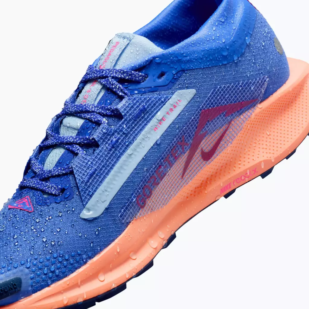 Женские Кроссовки для бега Nike Pegasus Trail 5 GTX sapphire/hydrogen blue/hyper pink