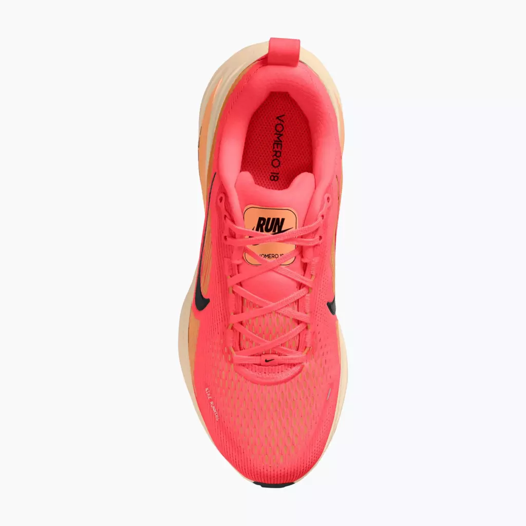 Женские Кроссовки для бега Nike Vomero 18 Hot lava/chalk/orange pulse/black