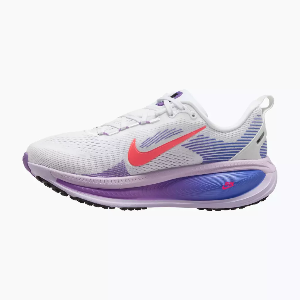 Женские Кроссовки для бега Nike Vomero 18 white/violet mist/sapphire/hot lava