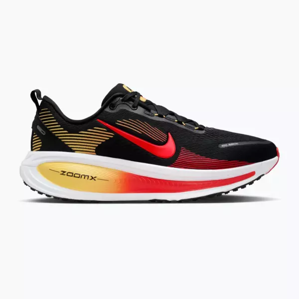 Кроссовки для бега Nike Vomero 18 black/light crimson/bright crimson