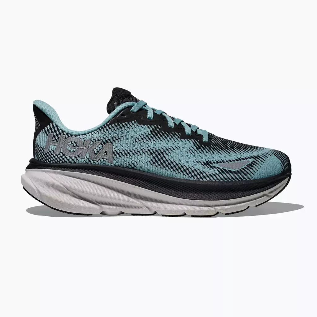 Женские Кроссовки для бега HOKA Clifton 9 GTX black/raindrop