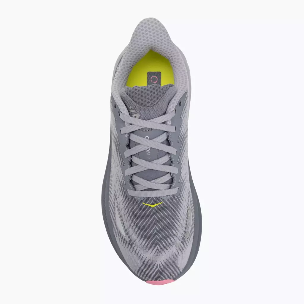Женские кроссовки для бега HOKA Clifton 9 GTX grey skies/foggy green