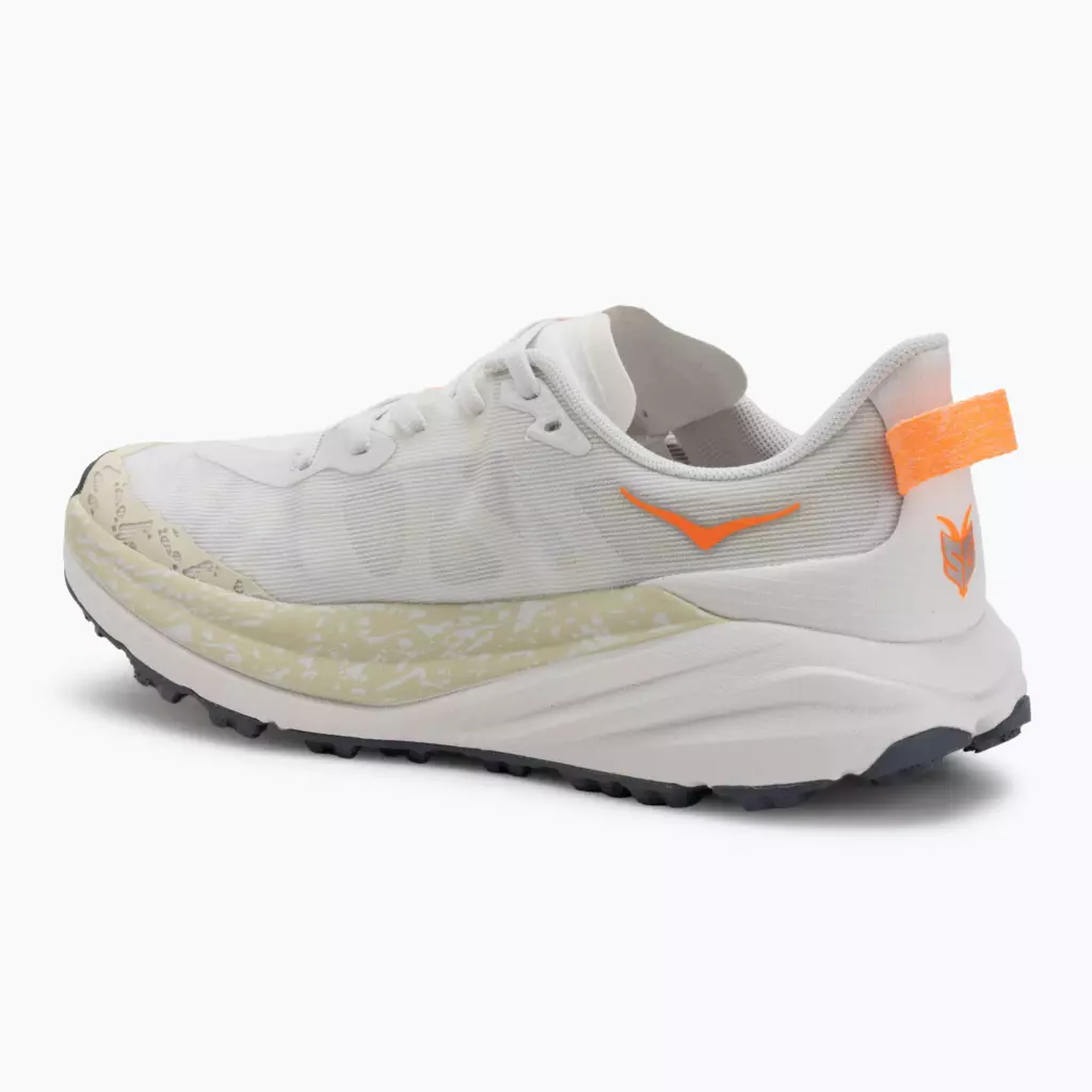 Кроссовки для бега HOKA Speedgoat 6 white/neon tangerine