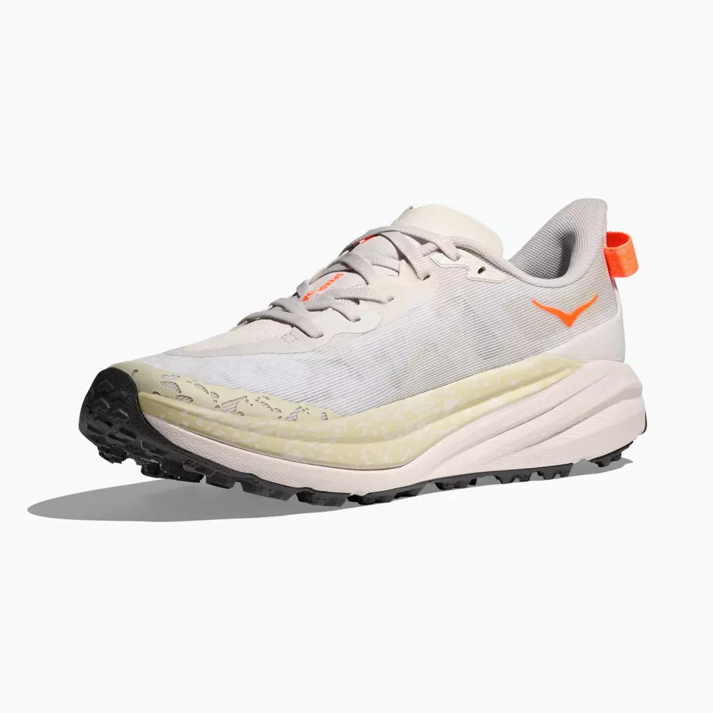 Кроссовки для бега HOKA Speedgoat 6 white/neon tangerine